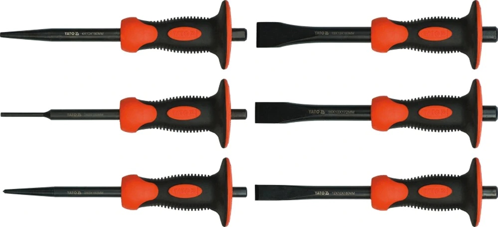 YATO НАБОР РЕЗАКОВ И ПЕРФОРАТОРОВ 6 ШТ YT-471