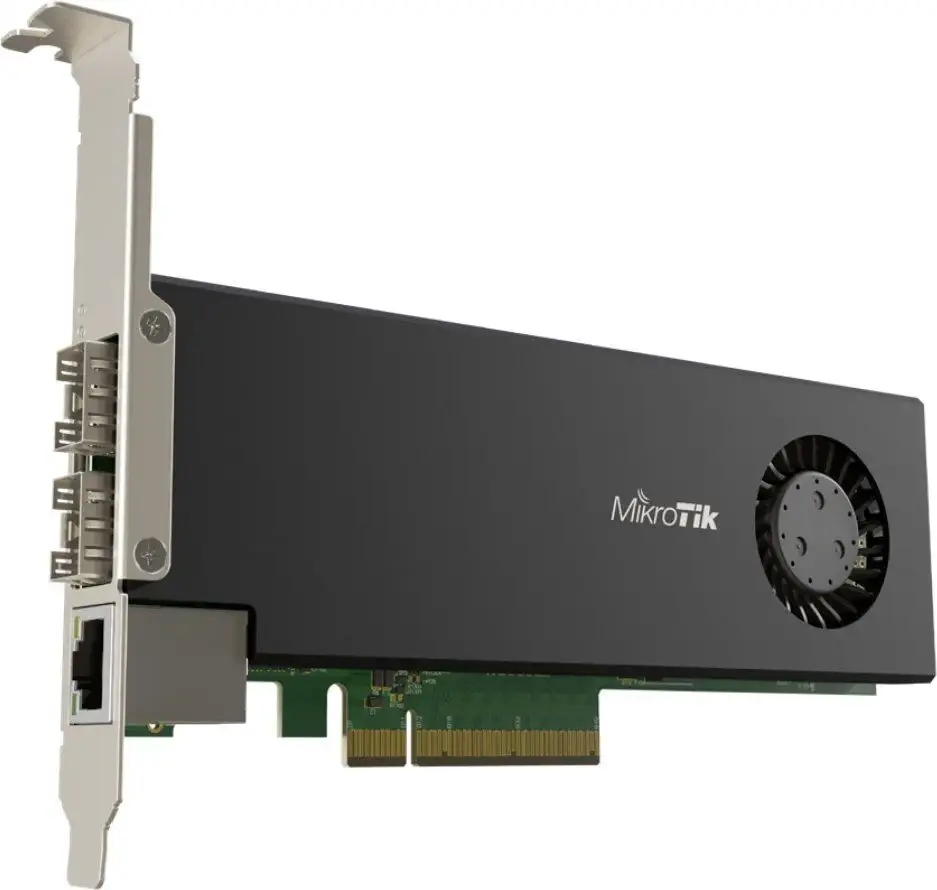Mikrotik CCR2004-1G-2XS-PCIe Interný Ethernet Fiber