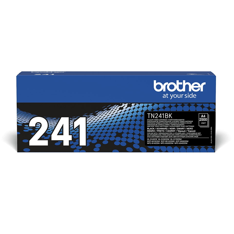 Originální toner Brother TN-241BK TN241BK Black 2,5K