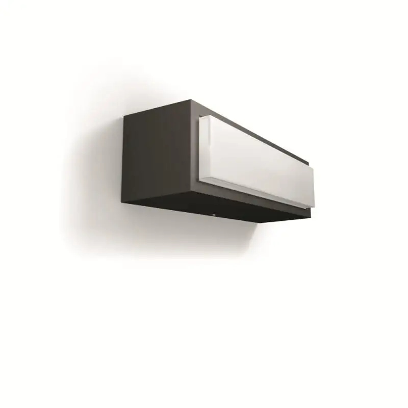 Zahradní nástěnné svítidlo Philips šedé s integrovaným Led zdrojem o výkonu 4,5 W