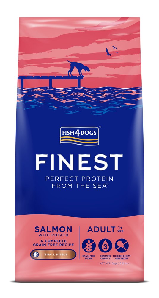 Levně Fish4Dogs Finest Salmon Adult 6kg suché krmivo pro psy