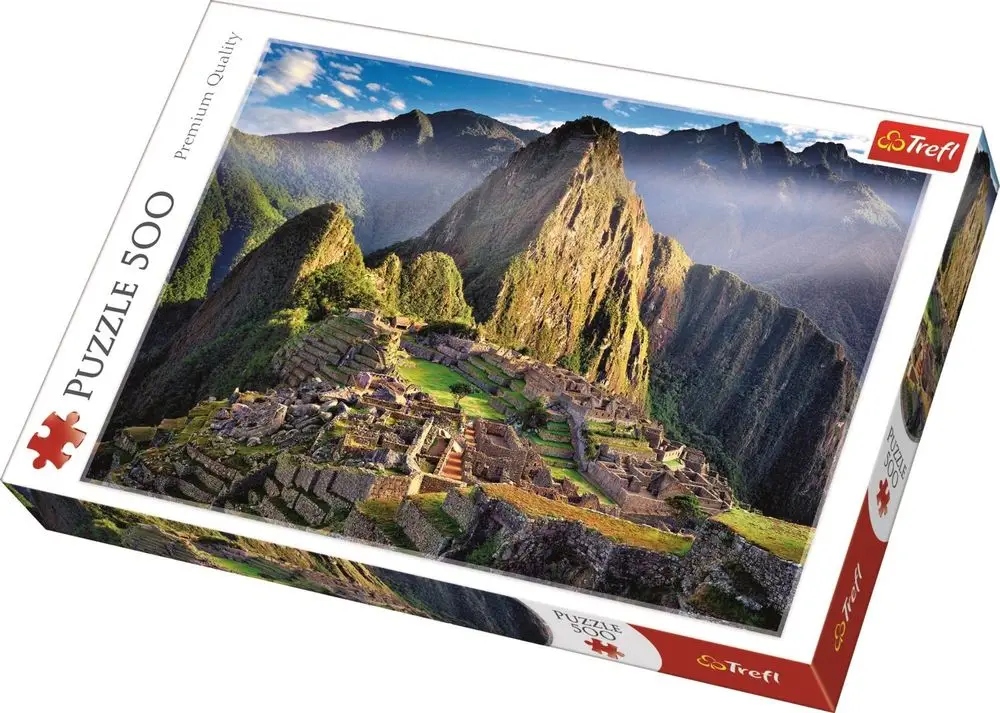 

Puzzle 500 el. Zabytkowe sanktuarium Machu-TREFL