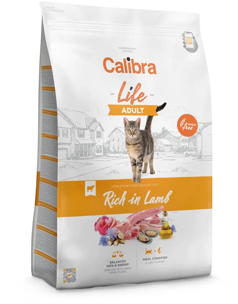 Calibra Cat Life Adult Lamb 6kg Data 01.05.2026