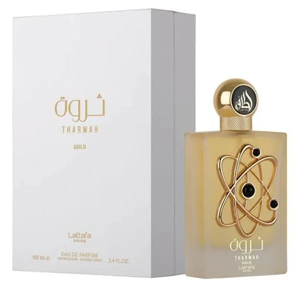 Lattafa Tharwah Gold Eau de Parfum 100 ml – Nezapomenutelný styl