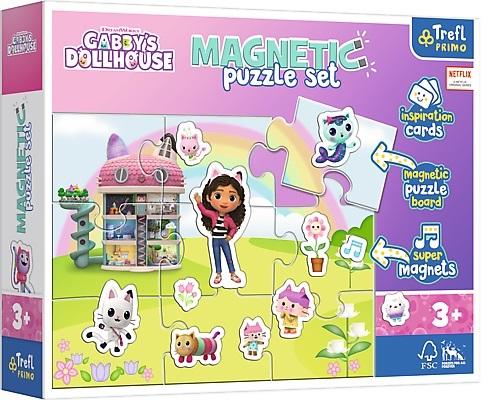 PUZZLE MAGNETYCZNE POZNAJ ŚWIAT GABI 93383
