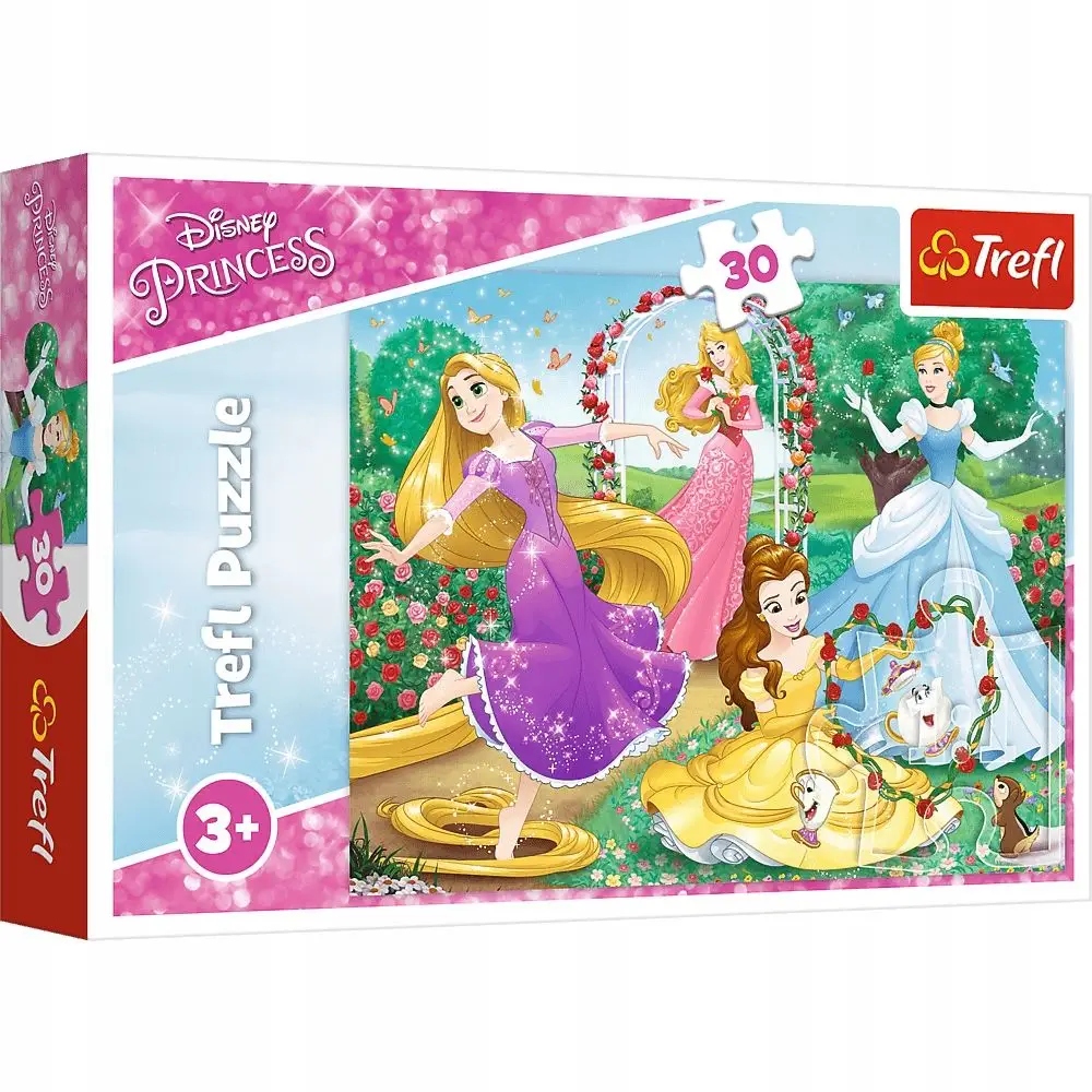 

Puzzle 30 elem. księżniczki 3+ Trefl disney 27x20