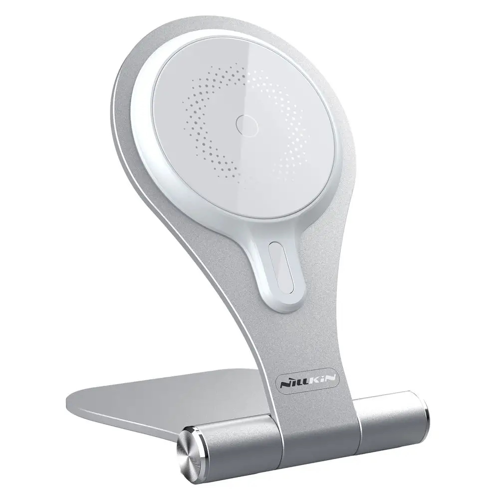 Nillkin Wireless Charging MagStand 15W Fast Charge, Silver/ Srebrny