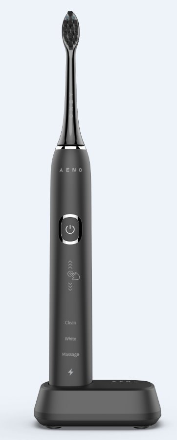 AENO DB4 Szczoteczka soniczna 46000 RPM 9 trybów 40 dni IPX7 czarna — 17