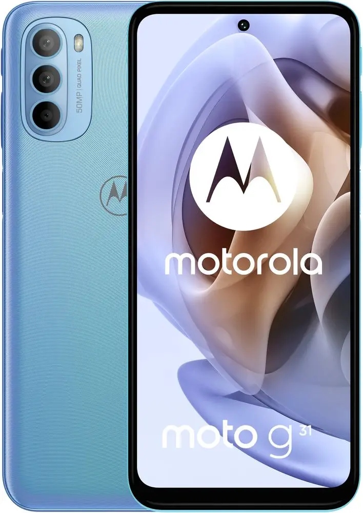 Smartfon Motorola Moto G31 4 GB/64 GB Baby Blue Procesor MediaTek Helio G85