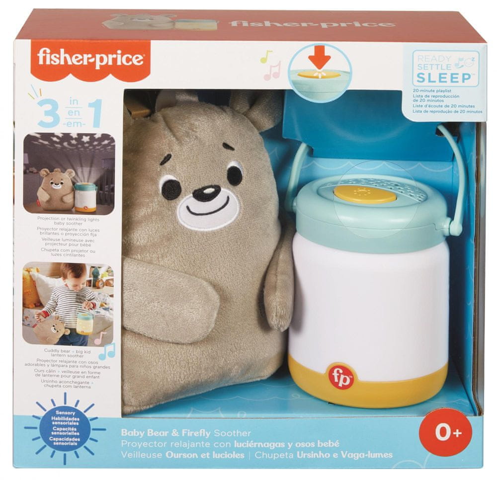 

Fisher Price Miś ze świetlikami Uspokajacz szumiś