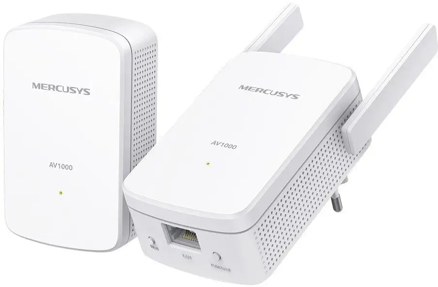 Zestaw adapterów powerline Mercusys MP510 Kit V1 1 Gbps, Plug&Play