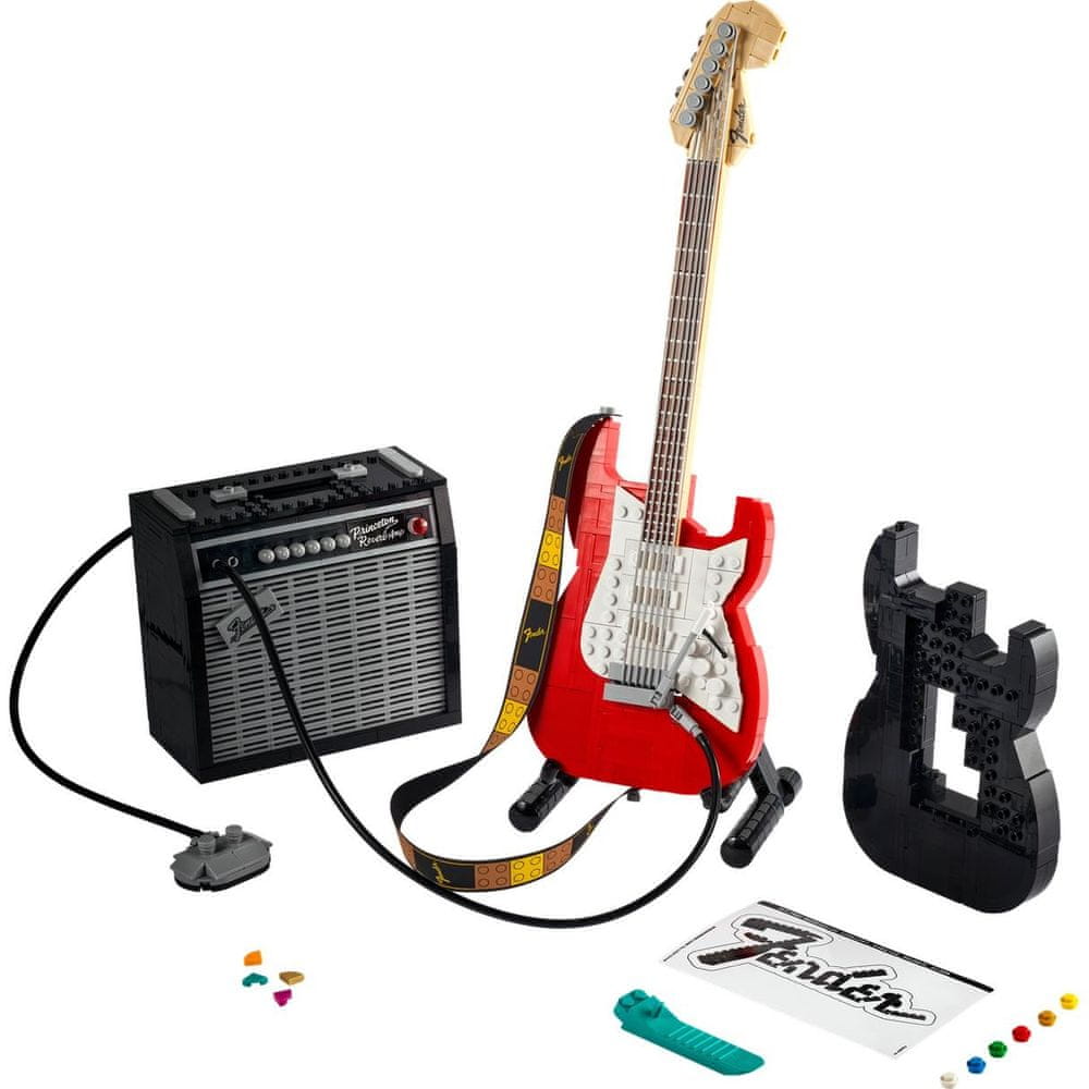 LEGO Ideas 10158 LEGO IDEAS FENDER STRATOCASTER ZESTAW KLOCKÓW GITARA