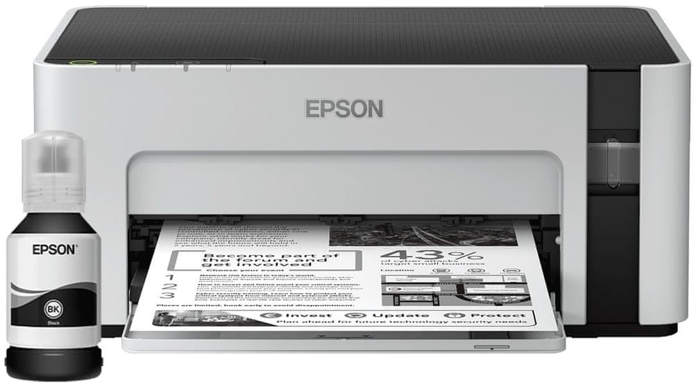 Atramentová tlačiareň mono Epson M1100 Atrament