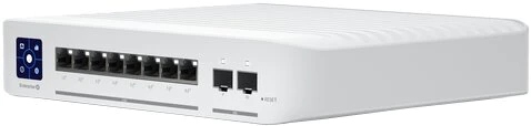 UBIQUITI UniFi Switch Enterprise Layer 3, 8 port, (8) 2.5GbE, PoE+, (2) 10G SFP+, 120W — 6