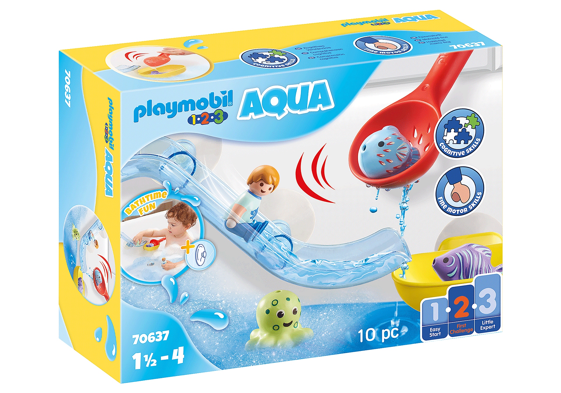 PLAYMOBIL 70637 Wodna zjeżdżalnia z morskimi zwierzątkami