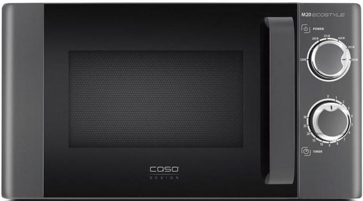 Caso M20 Ecostyle Kuchenka mikrofalowa wolnostojąca, 700W, 20L