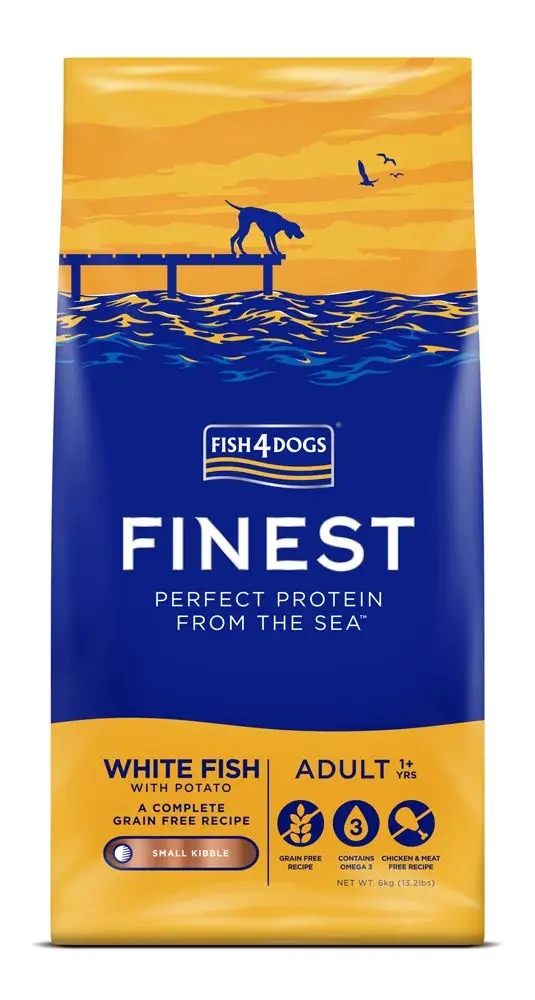 Fish4Dogs Finest White Fish pies dorosły mała rasa 6 Kg
