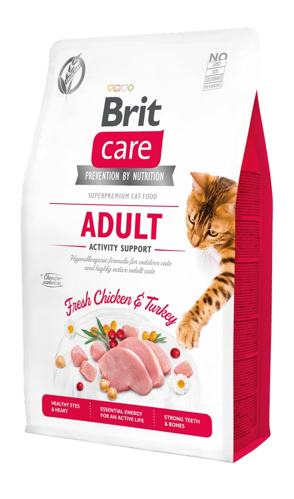 Levně Brit Care Cat Adult 2KG Activity Support Gf
