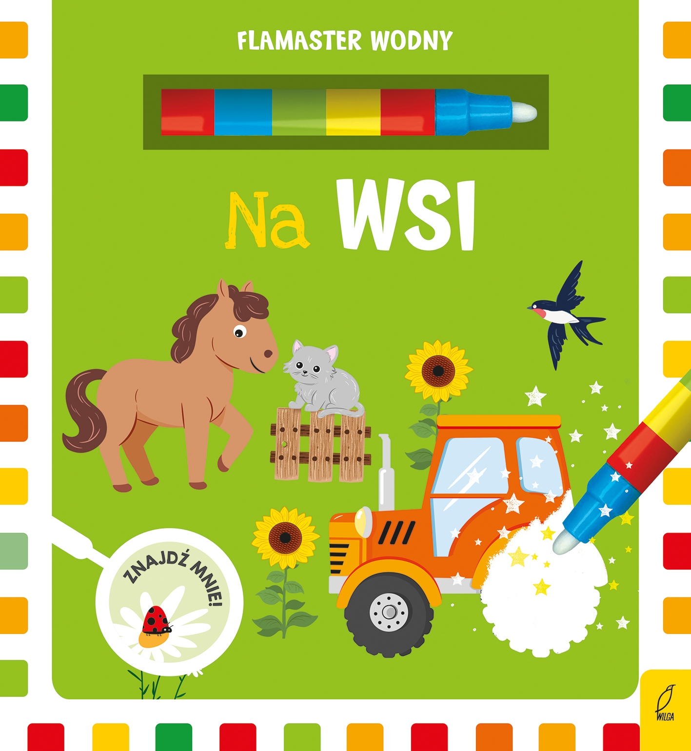 Flamaster wodny Na wsi Małgorzata Korbiel