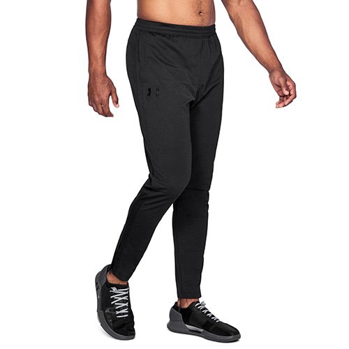 Under Armour Pánské černé teplákové kalhoty 1313201 002 Vel. XL Lehké Teplákovka