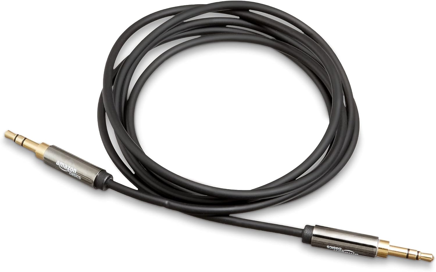 AmazonBasics AZ350001B kabel audio 1,2 m 3.5mm Czarny