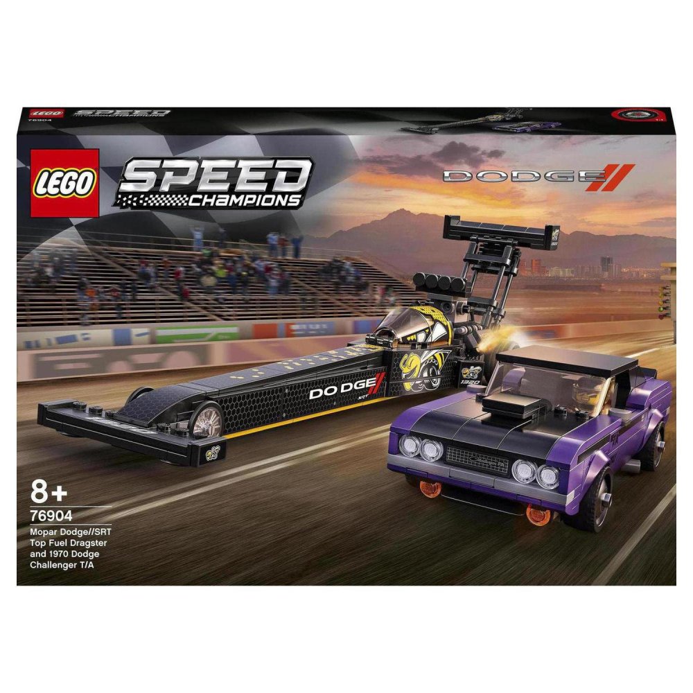 Lego 76904 Speed Champions Mopar Dodge Srt Top Fuel a Dodge Challenger T/a