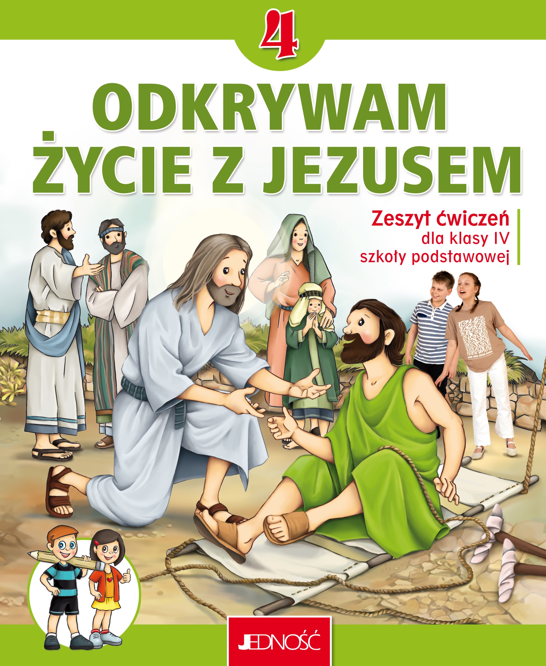 OKŁADKA NA ODKRYWAM ŻYCIE Z JEZUSEM JEDNOŚĆ 4 ĆW