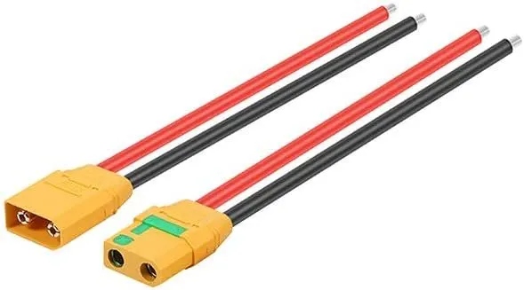 Konektory XT90 samice-samec 10AWG, nejiskřivé, zlatá mosaz, pro Scooter