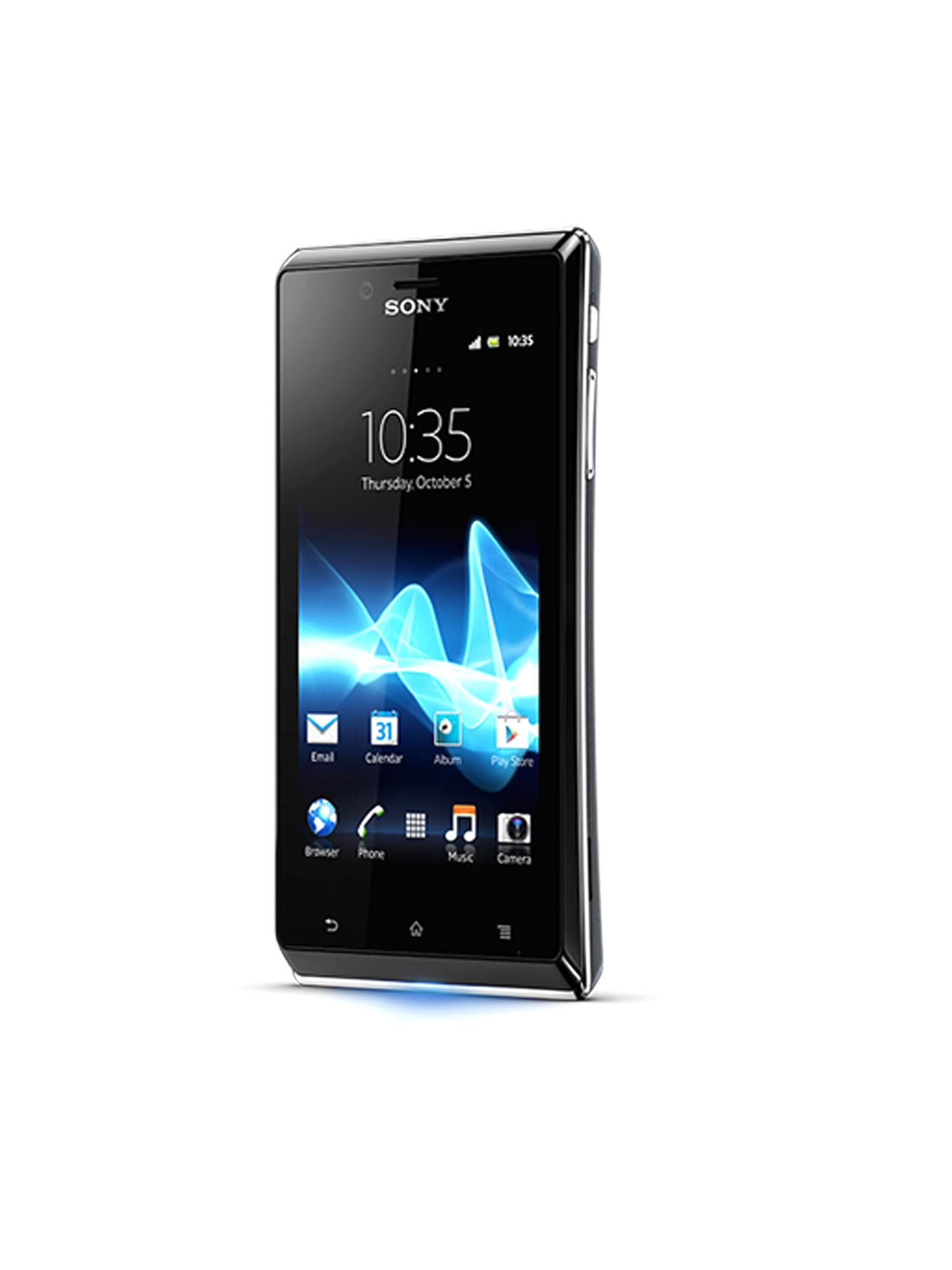 Смартфон Sony XPERIA J 512 МБ / 4 Гб 3G черный