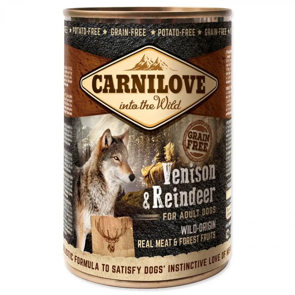 Levně Carnilove Wild Meat Zvěřina & Sob 400 g