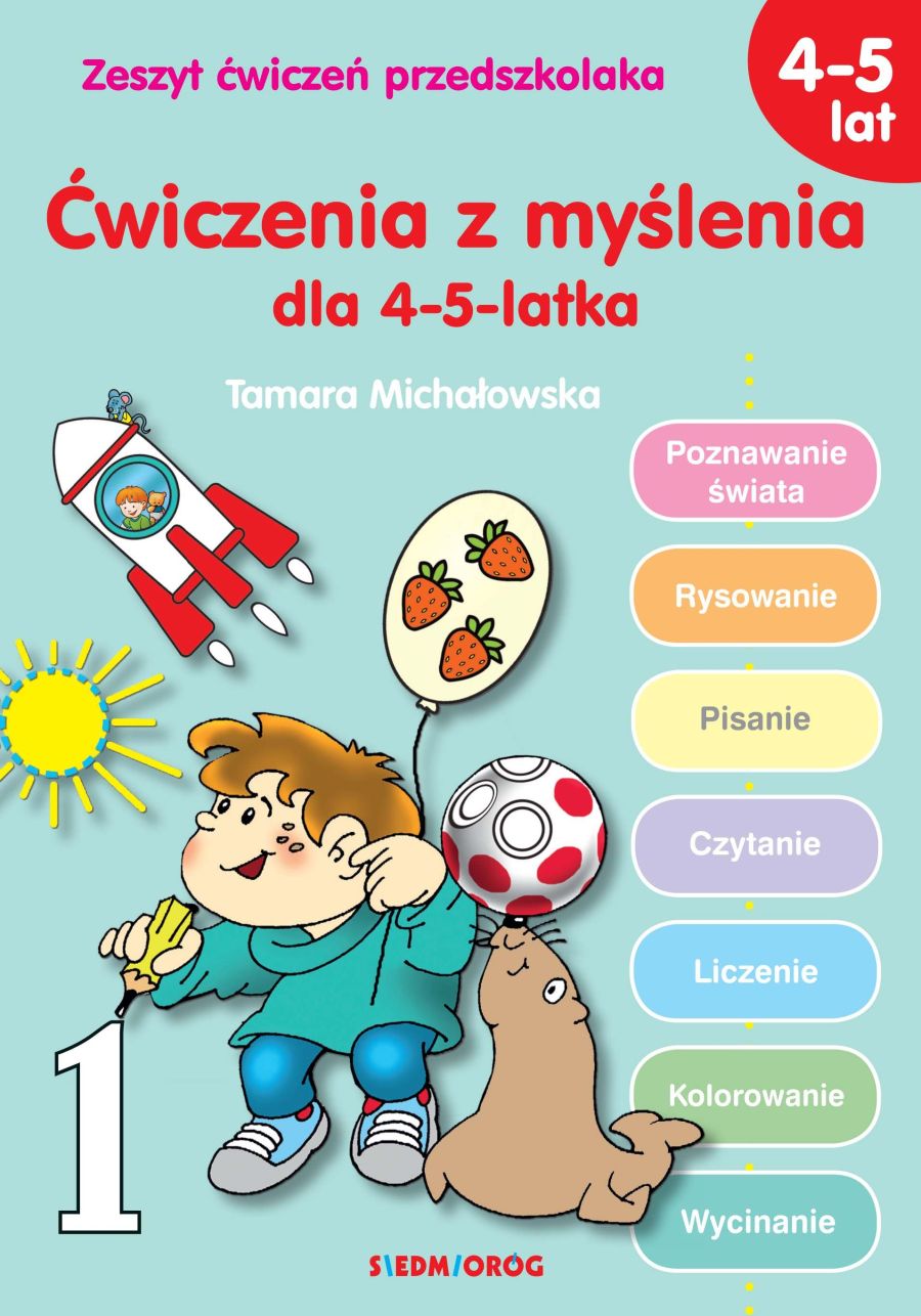 Ćwiczenia z myślenia dla 4-5-latka Siedmioróg