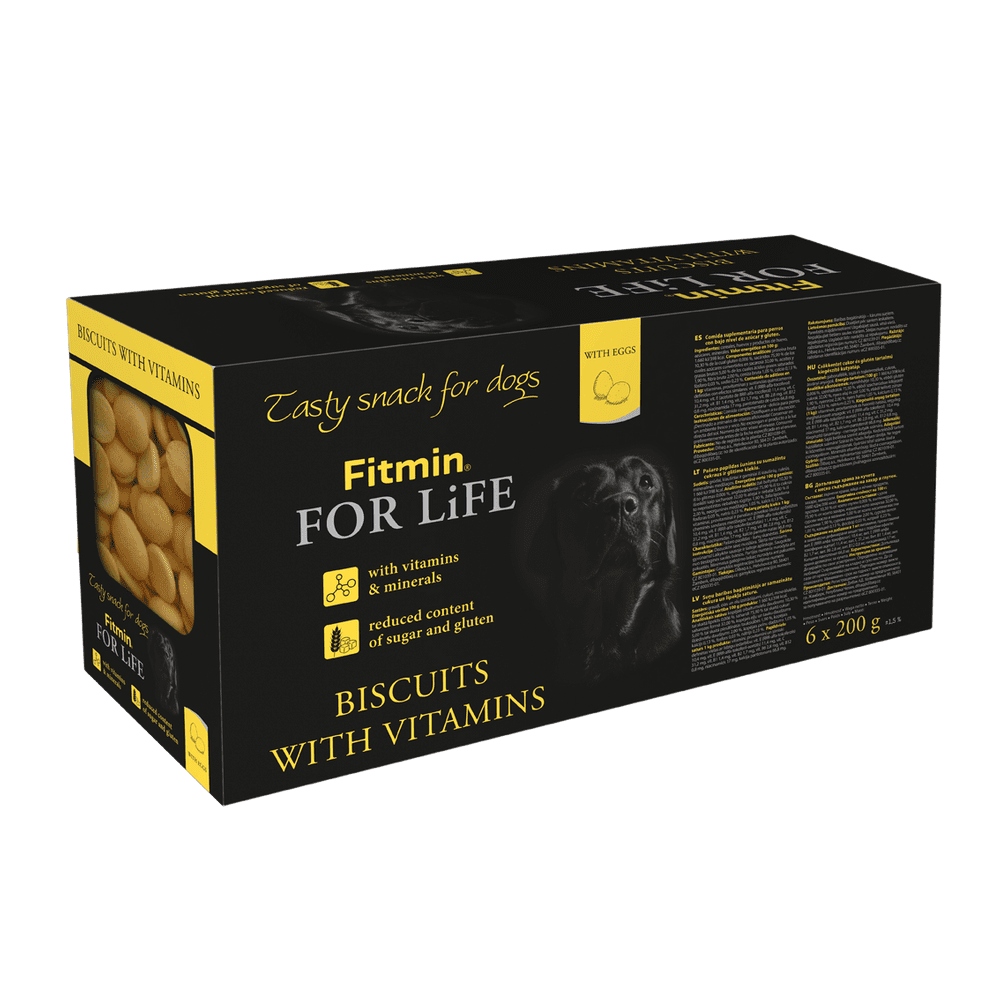Levně Fitmin Dog For Life Biscuits Multipack 6x 200g