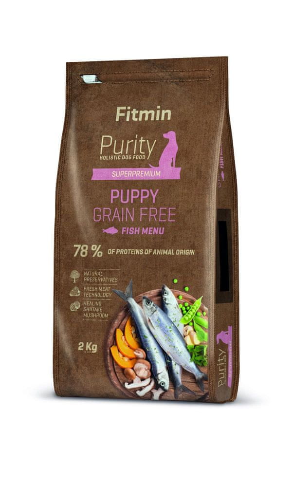 Levně Fitmin Purity Gf Puppy Fish 2kg Granule pro štěňata, ryba