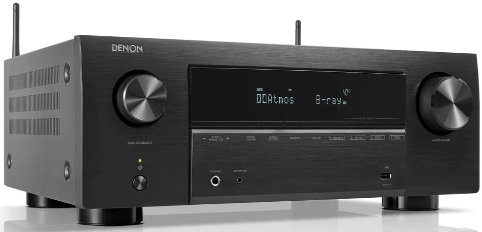 DENON 7.2 AV-Receiver Dolby Atmos DTS:X 8K HDMI Bluetooth — miniatura 15