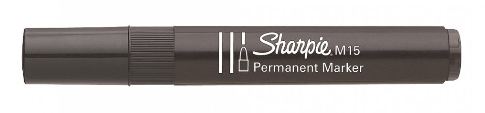 MARKER SHARPIE PERMANENT M15 CZARNY OK (12) 2117