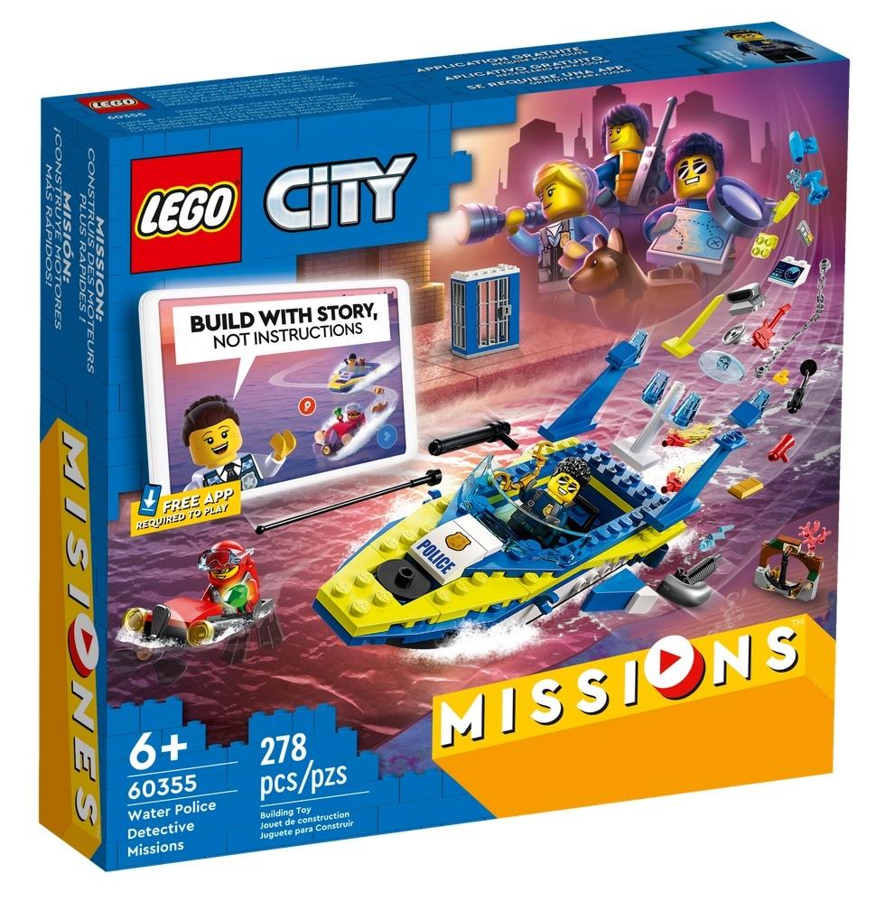 Lego City 60355 Vyšetřování vodní policie – originál