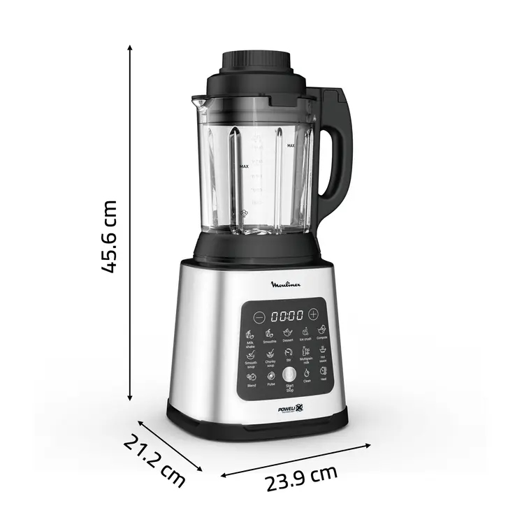 MOULINEX PerfectMix Cook Blender 1400W 10 Programów 2L Ekran Dotykowy — miniatura 16