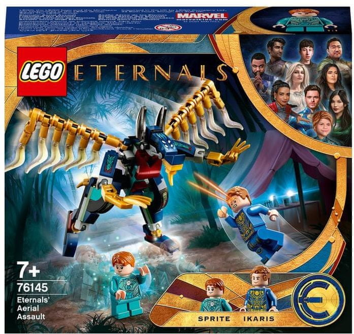 Lego Heroes 76145 Marvel Eternals letecký útok Nová Sada