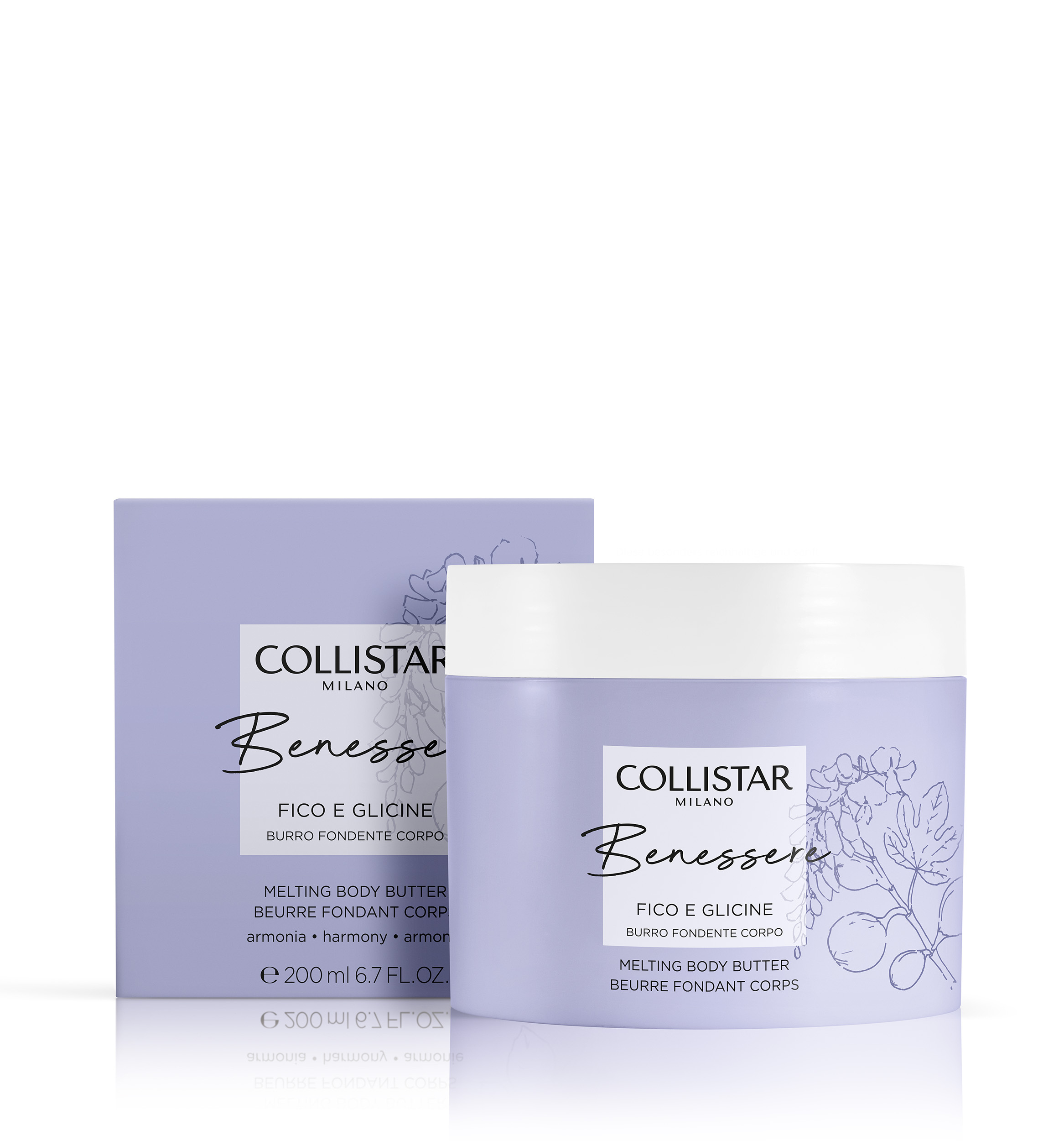 Collistar Fig And Wisteria Wellness (w) Dark Body Butter