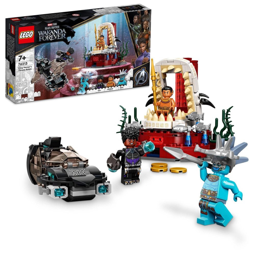 Lego 76213 Marvel Heroes Trůnní síň krále Namora Nové stavebnice