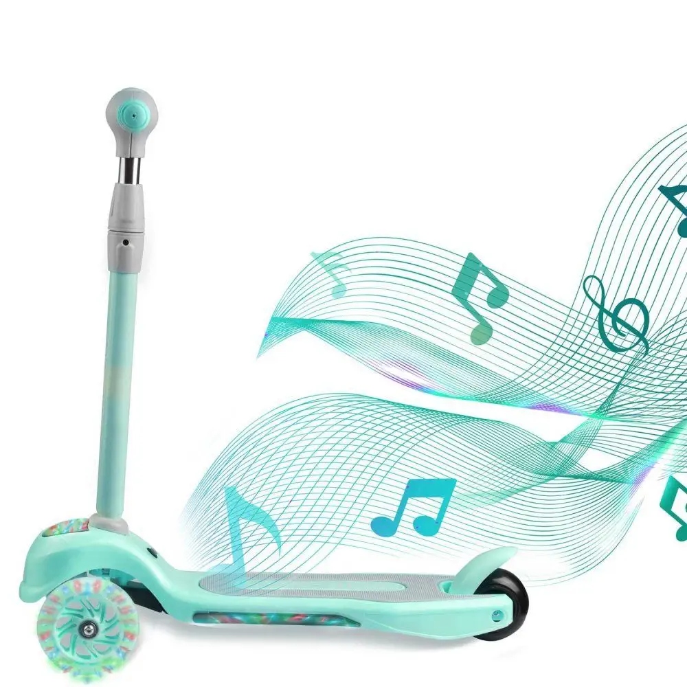 HULAJNOGA TRÓJKOŁOWA RICOKIDS PIKO MIĘTOWA Rama Metalowa