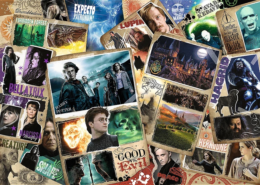 PUZZLE 2000 HARRY POTTER - BOHATEROWIE 27123