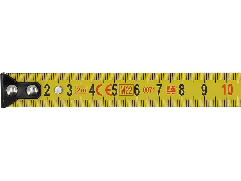Miara zwijana stalowa 2m x 16mm YATO YT-71150 nylon ABS klasa II