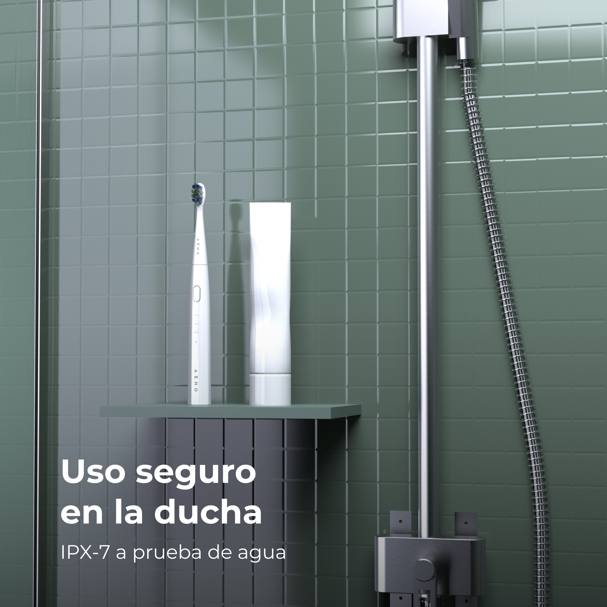 AENO DB8 Szczoteczka soniczna 30000 RPM 3 tryby 100 dni biała — 18