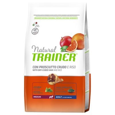 Trainer Natural Medium Ad. Prosciutto a rýže 12kg