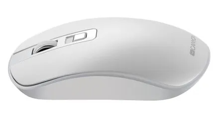 CANYON Mysz bezprzewodowa MW-18 Akumulator Perłowa Biała — 9