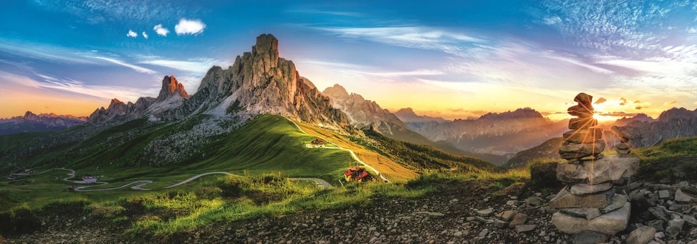 

Puzzle 1000 el Passo DI Giau Dolomity Góry Panoram