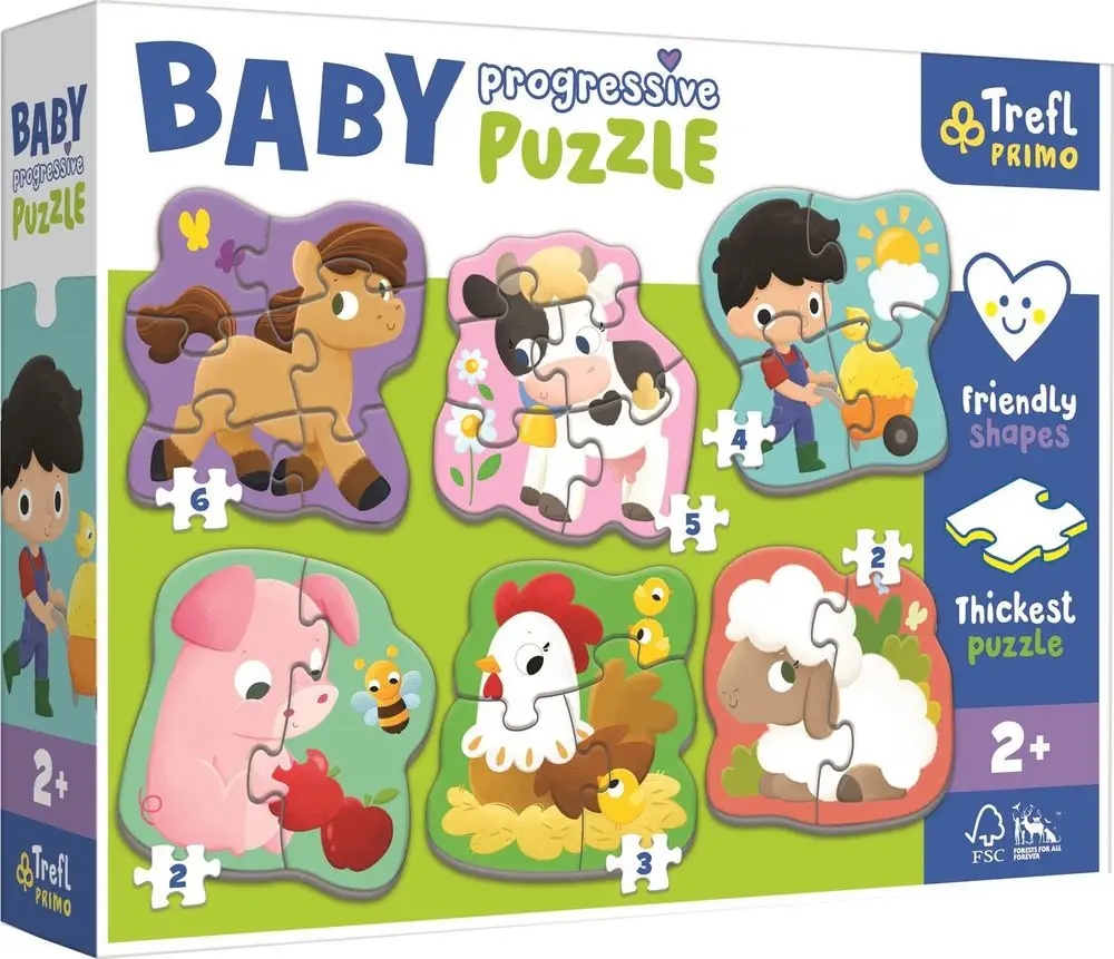 

Moje Pierwsze Puzzle Farma Trefl