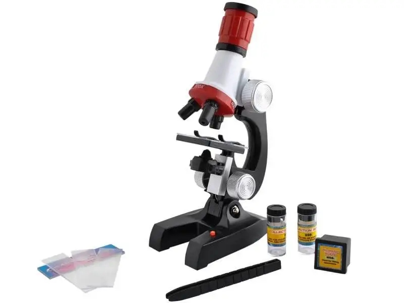 Mikroskop Naukowy uczniowski szkolny akcesoria Płeć chłopcy dziewczynki