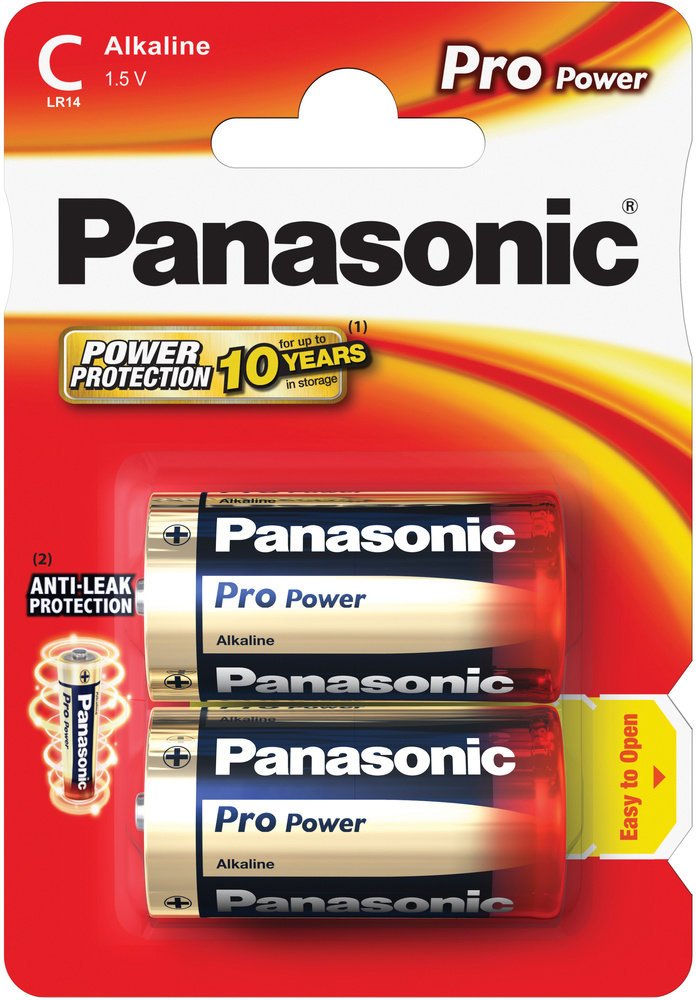 bateria 2szt  PANASONIC LR14 PRO POWER — 3